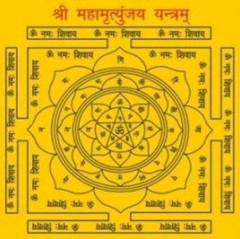  महामृत्युंजय यंत्र प्राणप्रतिष्ठाति/Activated/Energized भोजपत्र 